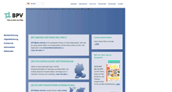 Desktop Screenshot of bpv-medien.com